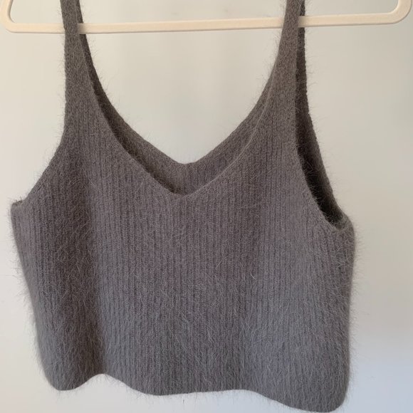 Taupe Mohair Tank - Picture 1 of 2